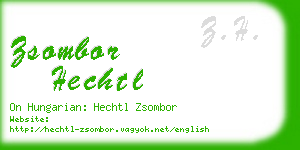 zsombor hechtl business card